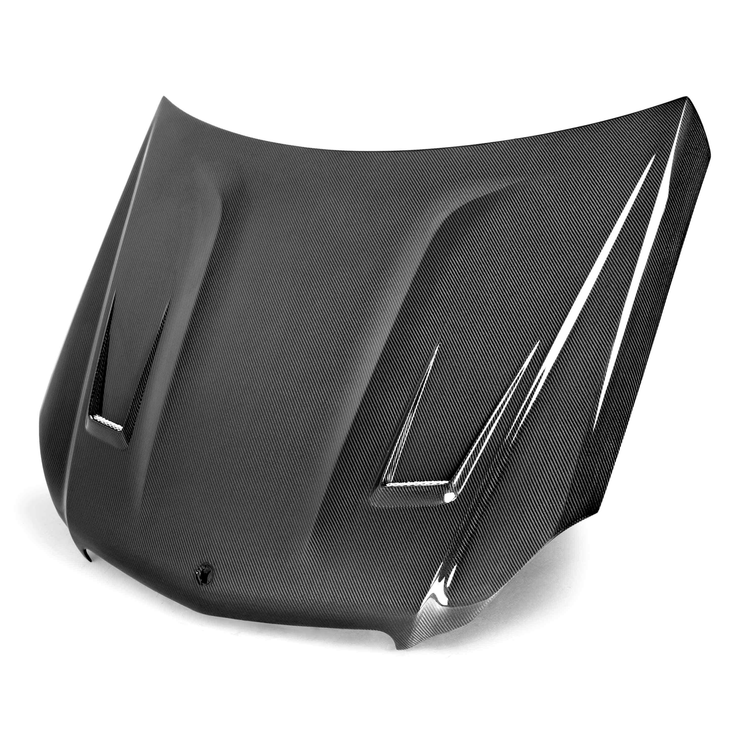 Seibon GT-Style Carbon Fiber Hood - 2012-2014 Mercedes Benz C-Class (Does Not Fit C-63)