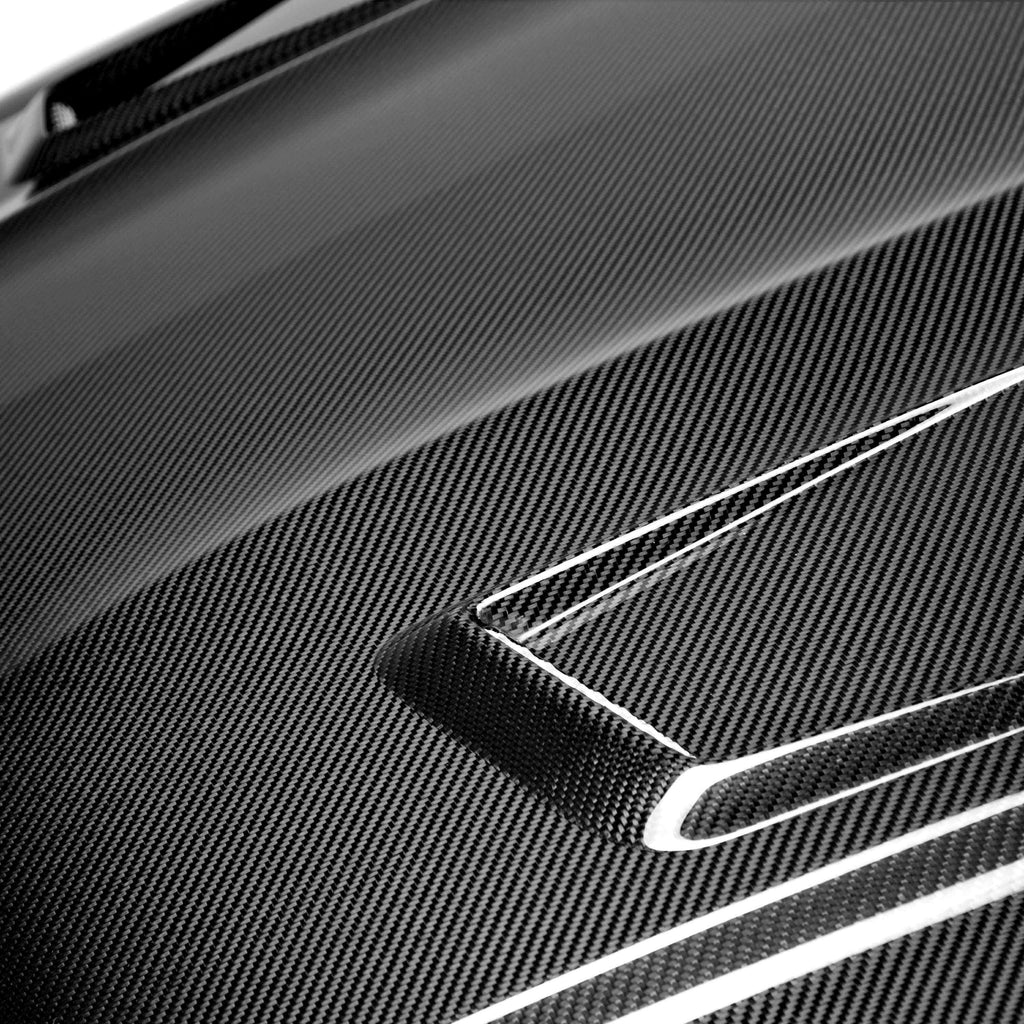 Seibon GT-Style Carbon Fiber Hood - 2012-2014 Mercedes Benz C-Class (Does Not Fit C-63)