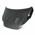 Seibon RS-Style Carbon Fiber Hood - 2012-2014 Ford Focus