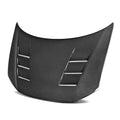 Seibon TS-Style Carbon Fiber Hood - 2012-2013 Honda Civic 2DR / 2012 Honda Civic 4DR