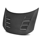 Seibon TS-Style Carbon Fiber Hood - 2012-2013 Honda Civic 2DR / 2012 Honda Civic 4DR