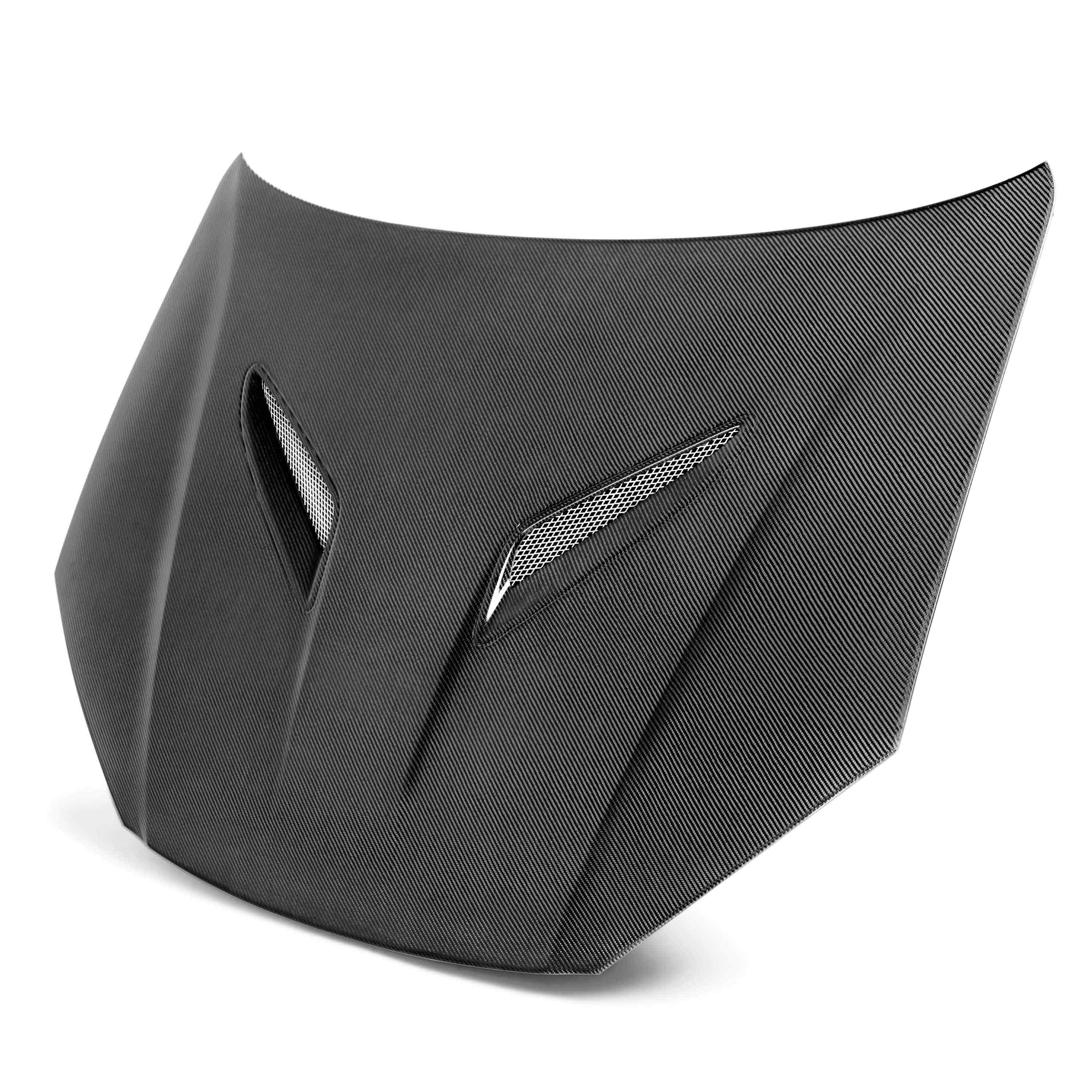 Seibon OEM-Style Carbon Fiber Hood - 2013-2016 Hyundai Genesis 2dr