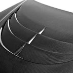 Seibon SC-Style Carbon Fiber Hood - 2013-2016 Hyundai Genesis 2DR