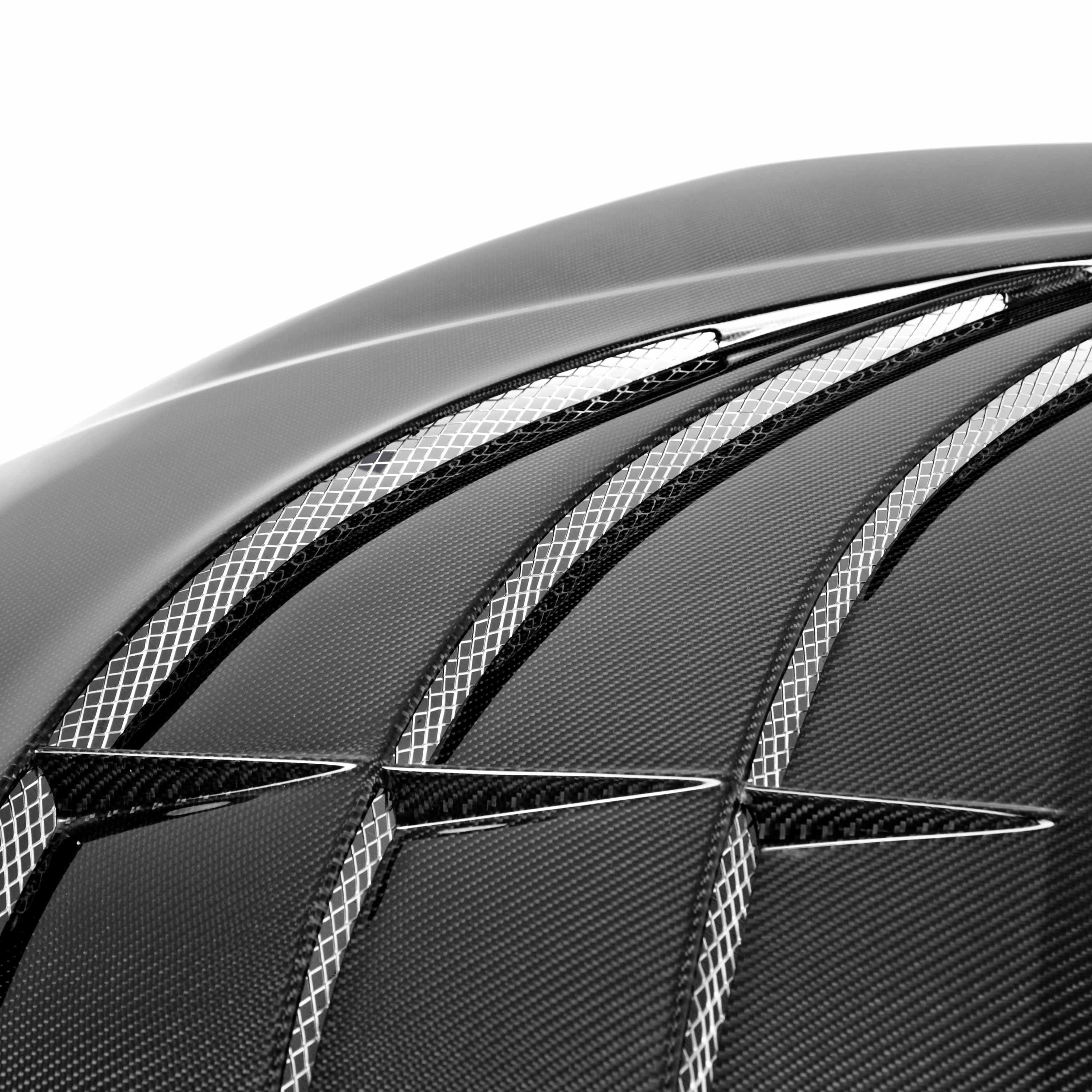 Seibon SC-Style Carbon Fiber Hood - 2013-2016 Hyundai Genesis 2DR