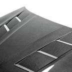 Seibon TS-Style Carbon Fiber Hood - 2013-2016 Hyundai Genesis 2DR