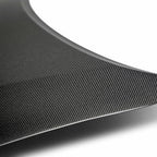 Seibon OEM-Style Carbon Fiber Hood - 2014-2015 Honda Civic 2DR