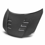 Seibon TS-Style Carbon Fiber Hood - 2014-2015 Honda Civic 2DR