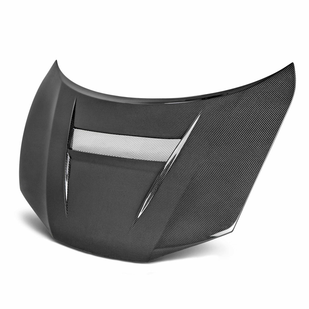 Seibon VSII-Style Carbon Fiber Hood - 2014-2015 Honda Civic 2DR
