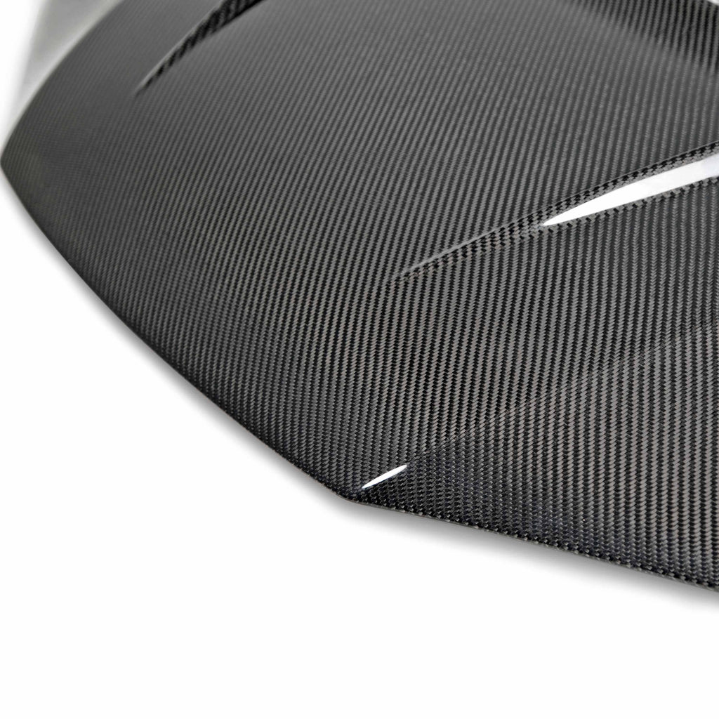 Seibon VSII-Style Carbon Fiber Hood - 2014-2015 Honda Civic 2DR
