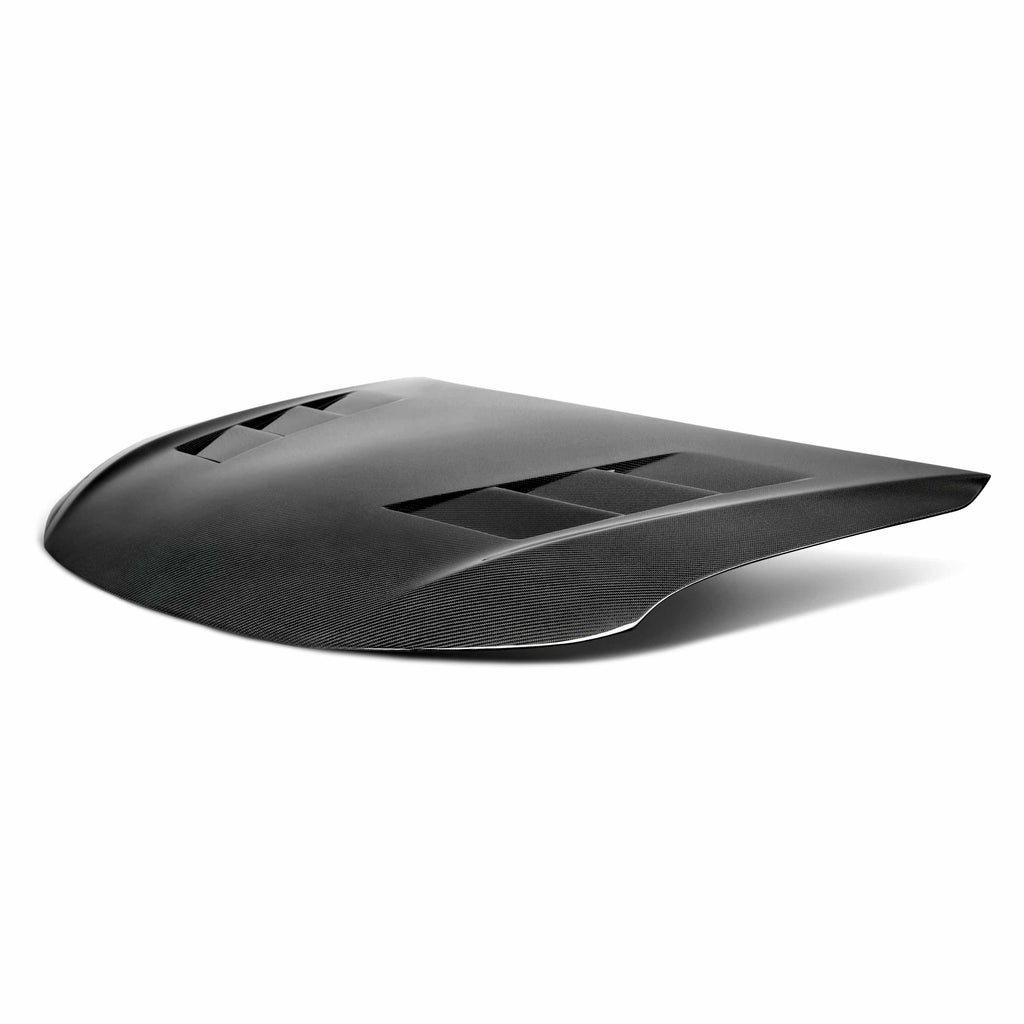 Seibon TS-Style Carbon Fiber Hood - 2014-2016 Scion TC