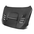 Seibon CW-Style Carbon Fiber Hood - 2015-2021 Subaru WRX/STI