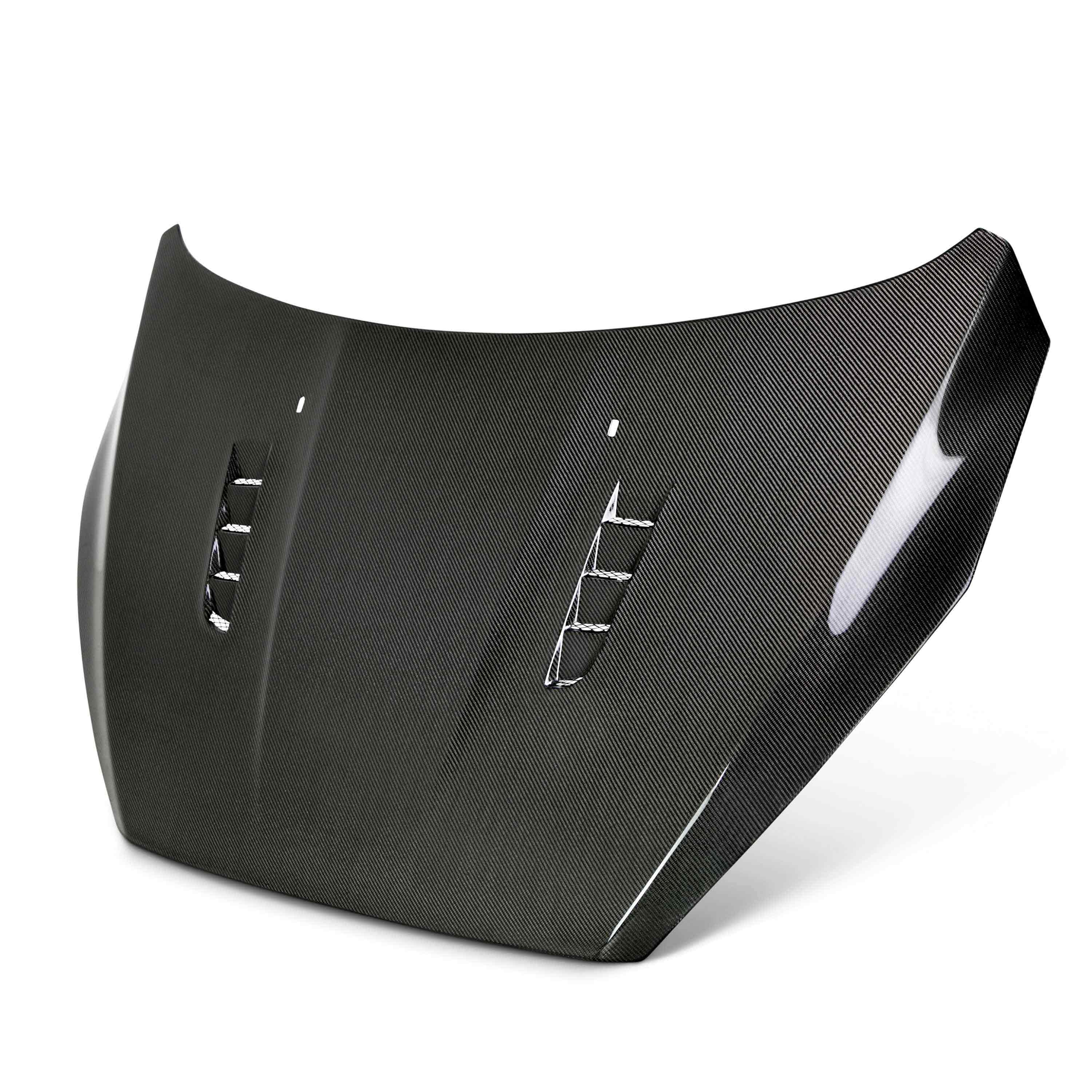 Seibon RS-Style Carbon Fiber Hood - 2015-2018 Ford Focus