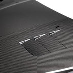 Seibon TS-Style Carbon Fiber Hood - 2015-2018 Ford Focus