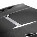 Seibon TV-Style Carbon Fiber Hood - 2015-2018 Ford Focus