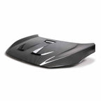 Seibon MR-Style Carbon Fiber Hood - 2016-2021 Honda Civic 2DR/4DR