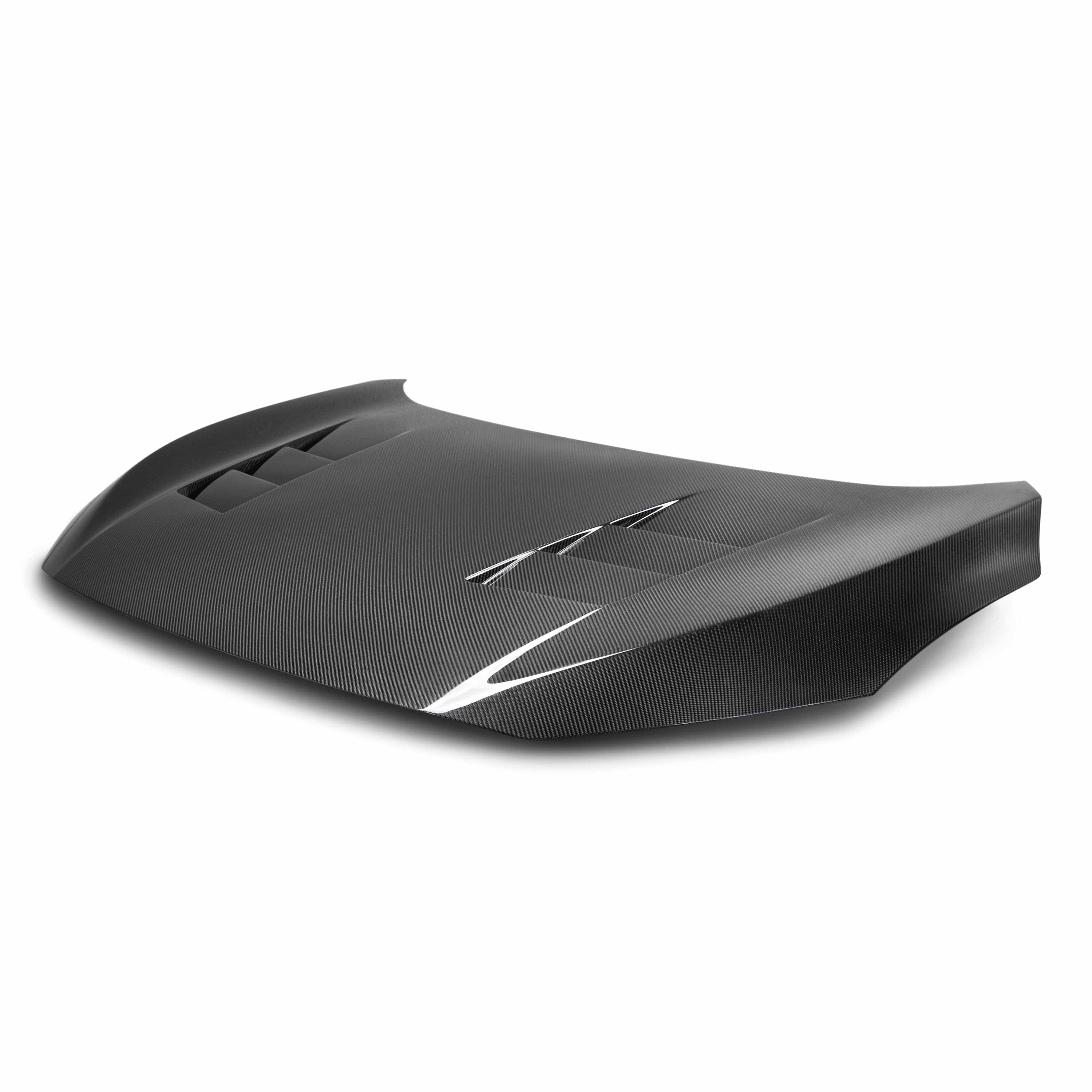 Seibon TS-Style Carbon Fiber Hood - 2016-2021 Honda Civic 2DR/4DR