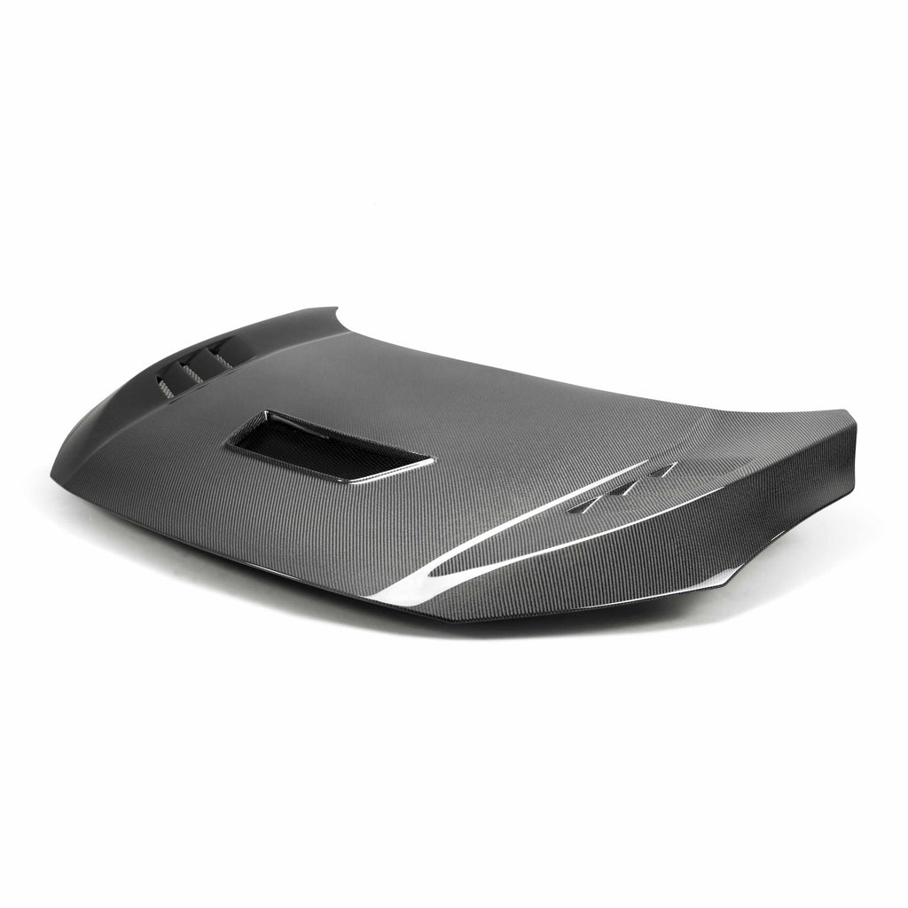 Seibon CV-Style Carbon Fiber Hood - 2017-2021 Honda Civic Type R