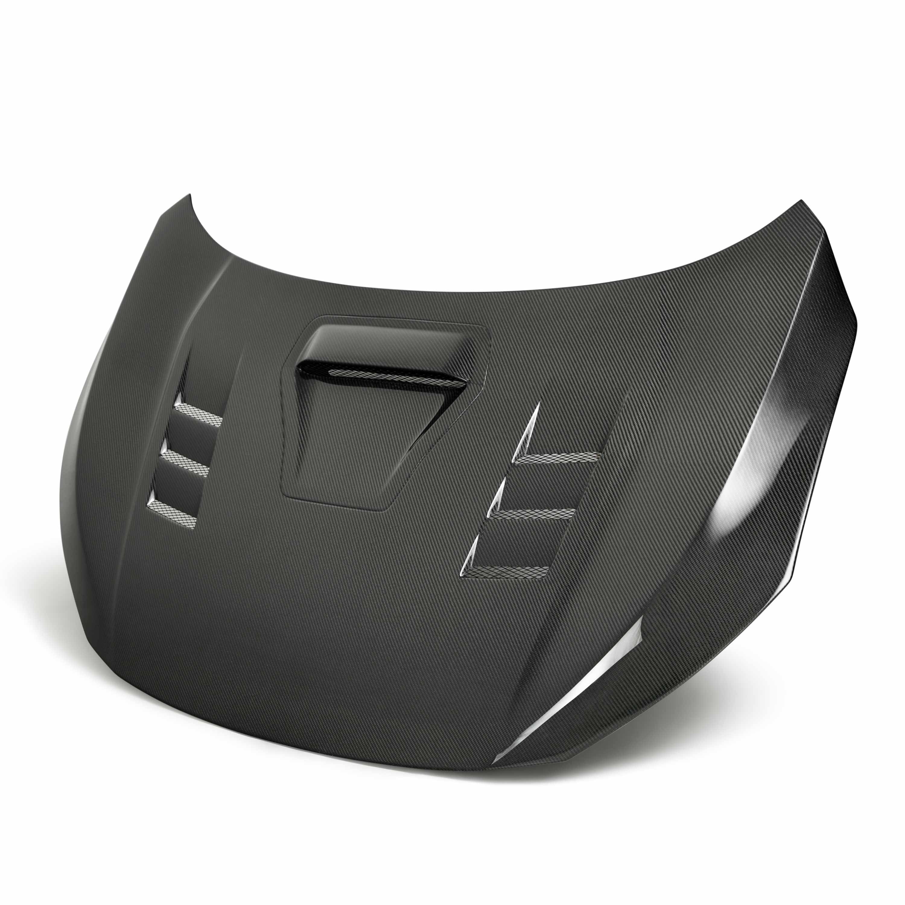 Seibon TS-Style Carbon Fiber Hood - 2017-2021 Honda Civic Type R