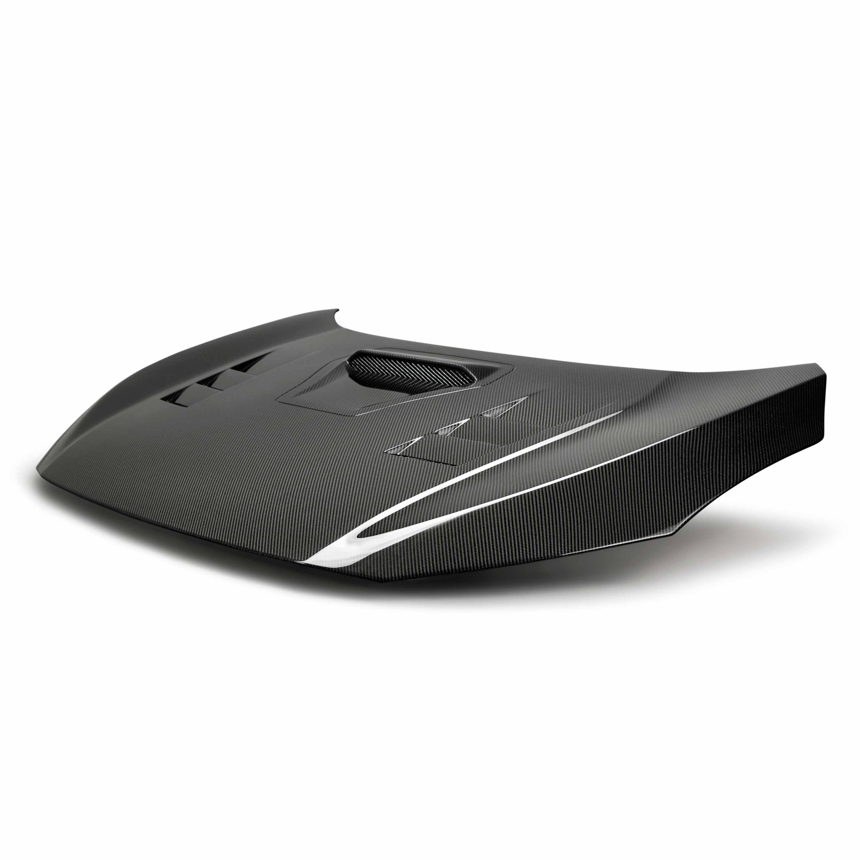 Seibon TS-Style Carbon Fiber Hood - 2017-2021 Honda Civic Type R