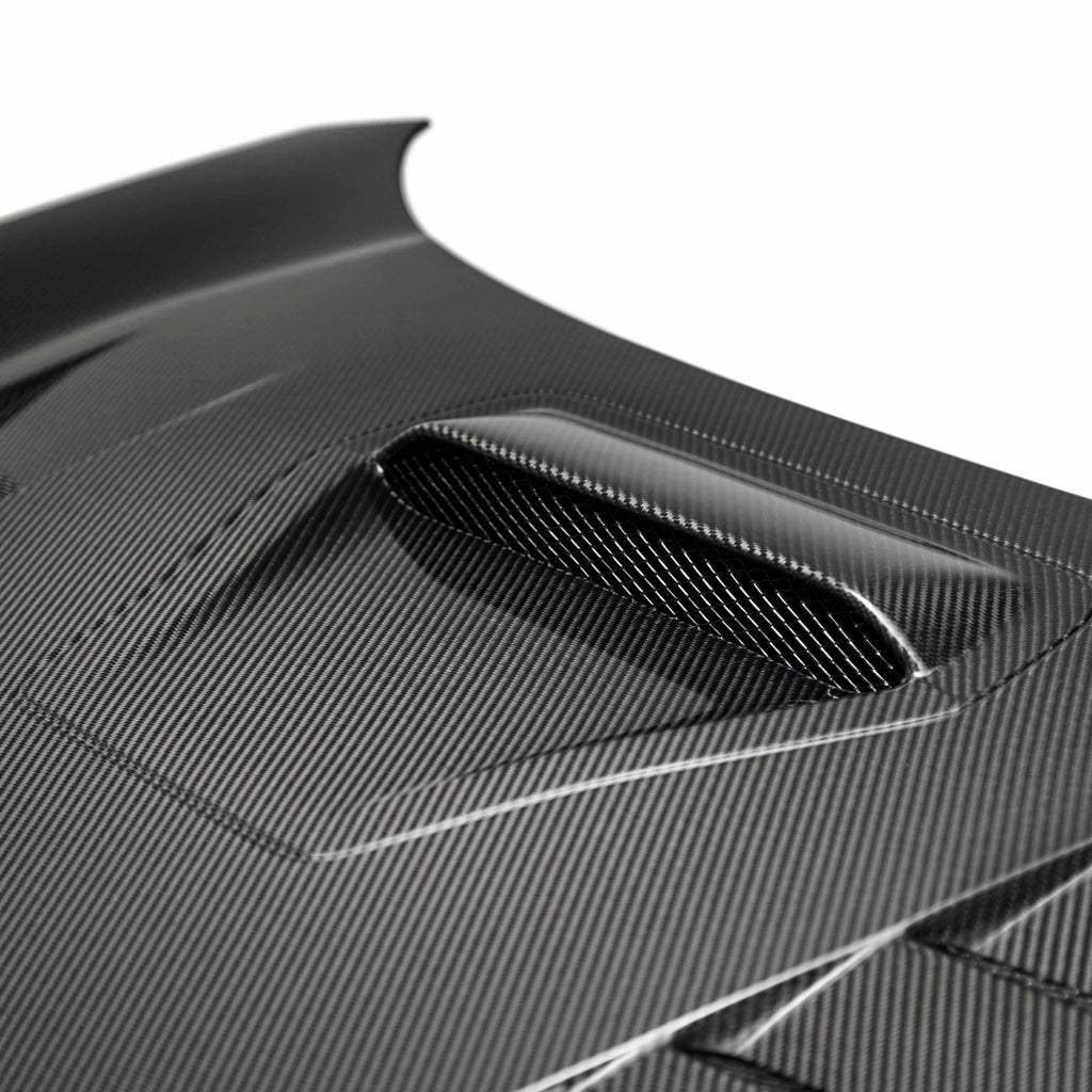 Seibon TS-Style Carbon Fiber Hood - 2017-2021 Honda Civic Type R
