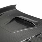 Seibon TS-Style Carbon Fiber Hood - 2017-2021 Honda Civic Type R