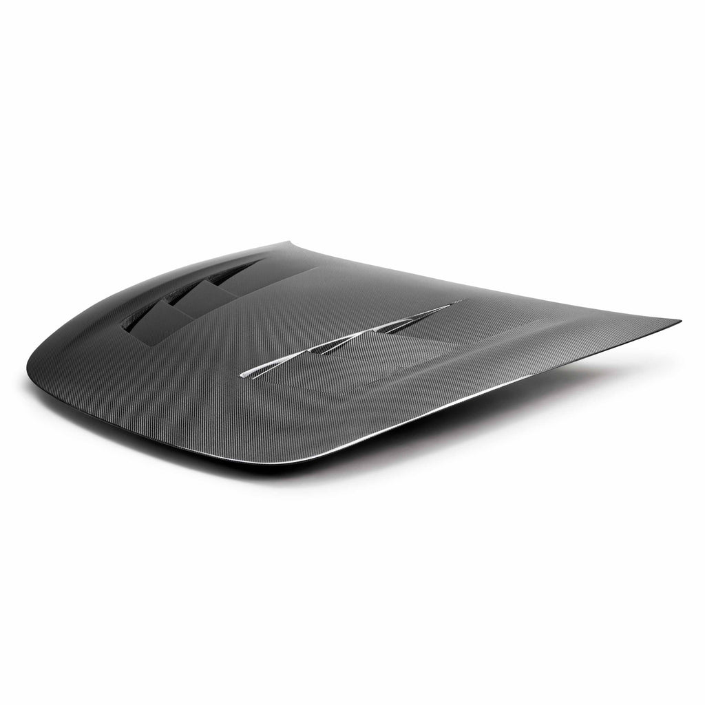 Seibon TS-Style Carbon Fiber Hood - 2018-2023 Kia Stinger