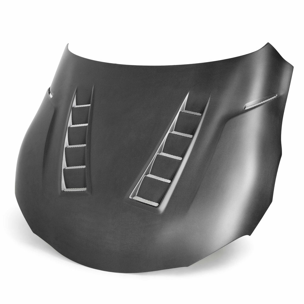Seibon TS-Style Dry Carbon Fiber Hood - 2020-2024 Toyota GR Supra
