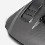Seibon CW-Style Carbon Fiber Hood - 2022-2024 Subaru WRX