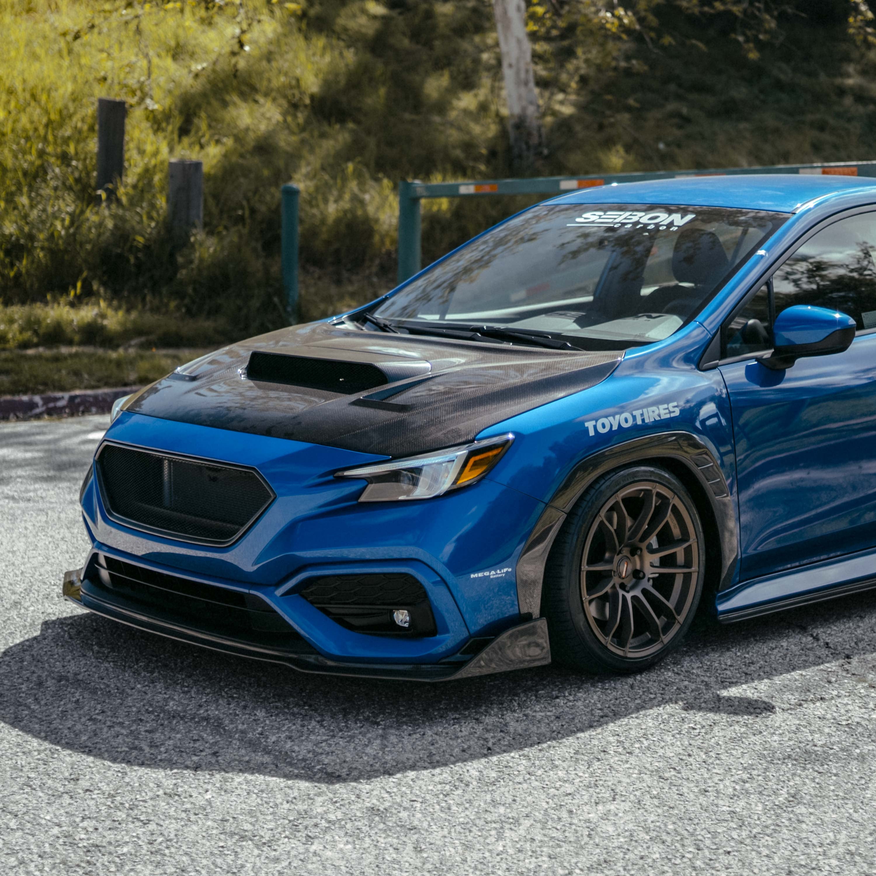 Seibon VS-Style Carbon Fiber Hood - 2022-2024 Subaru WRX