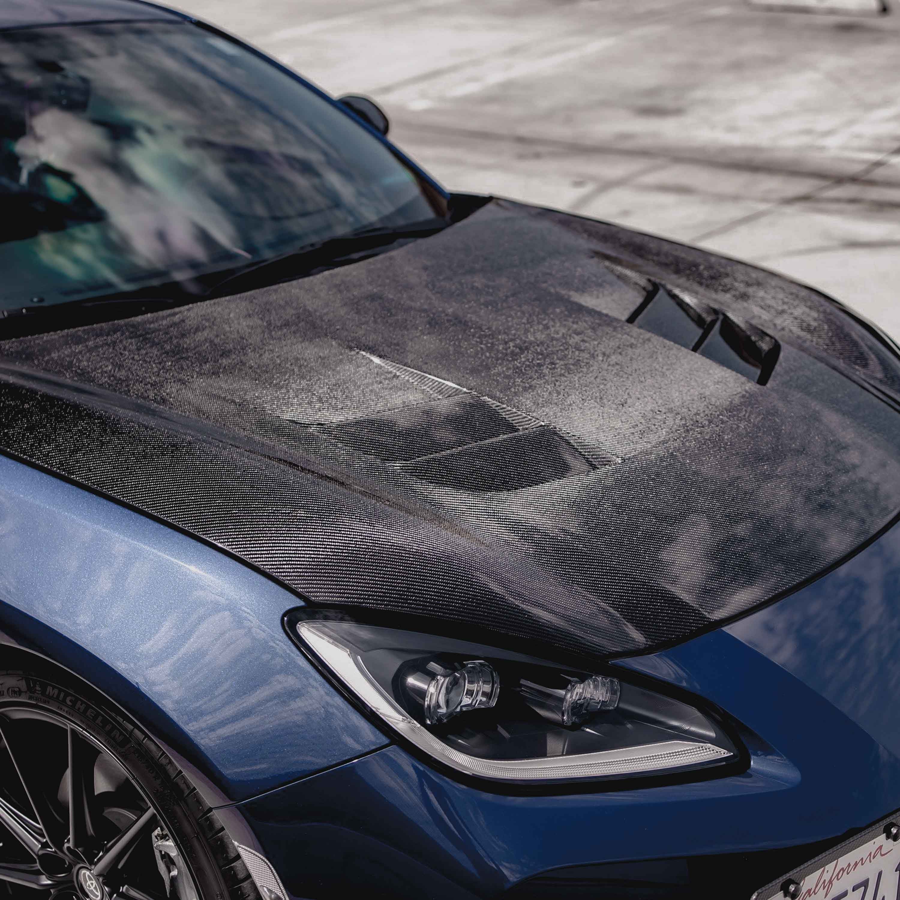 Seibon TS-Style Carbon Fiber Hood - 2022+ Toyota GR86/Subaru BRZ