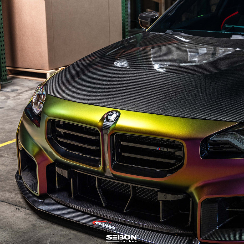 Seibon Carbon OEM-Style Double-Sided Carbon Fiber Hood for 2022-2026 BMW G42 2 Series Coupe / G87 M2