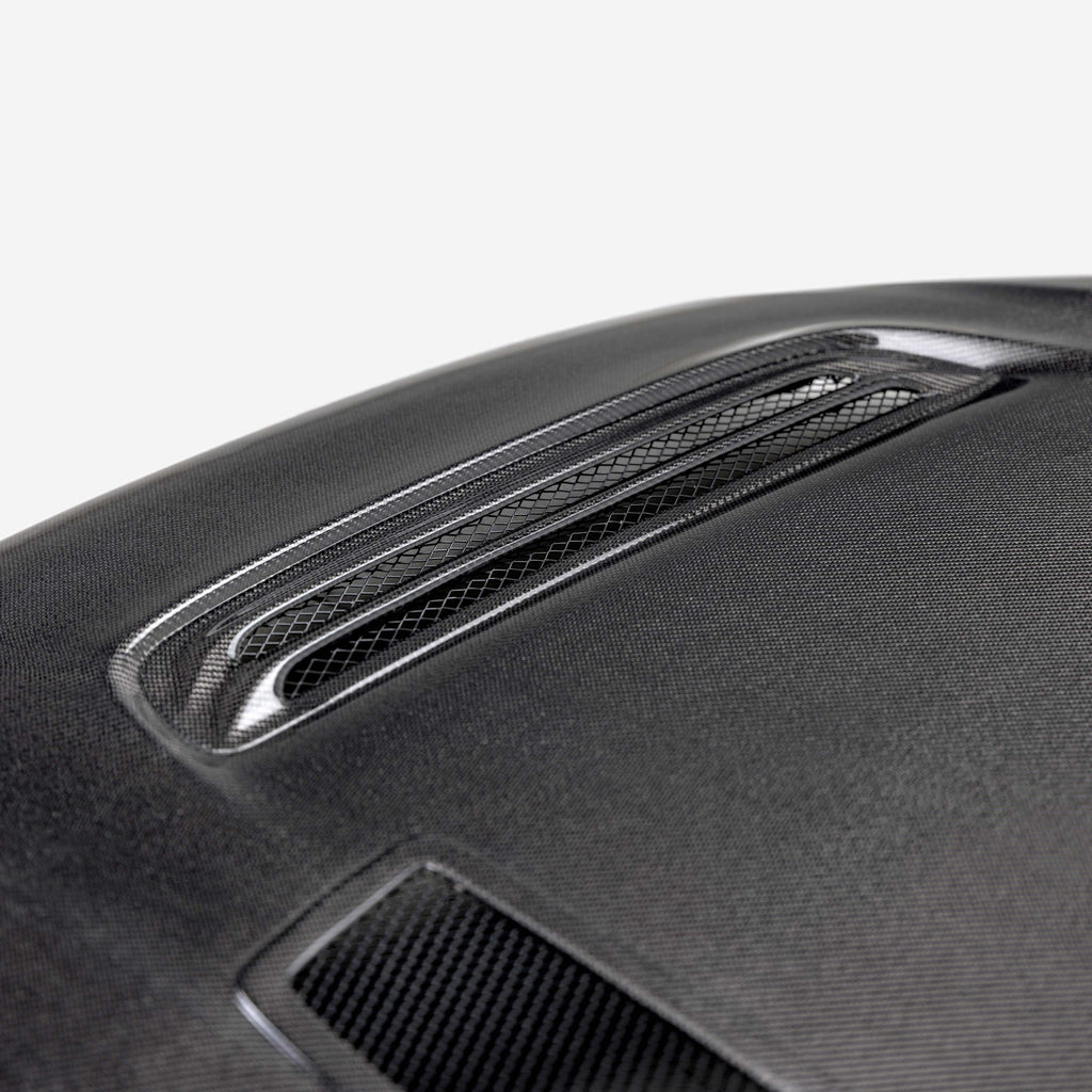 Seibon GT-Style Double Sided Carbon Fiber Hood - 2023-2025 Honda Civic Type R