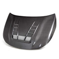 Seibon TV-Style Double-Sided Carbon Fiber Hood - 2023-2026 Toyota GR Corolla