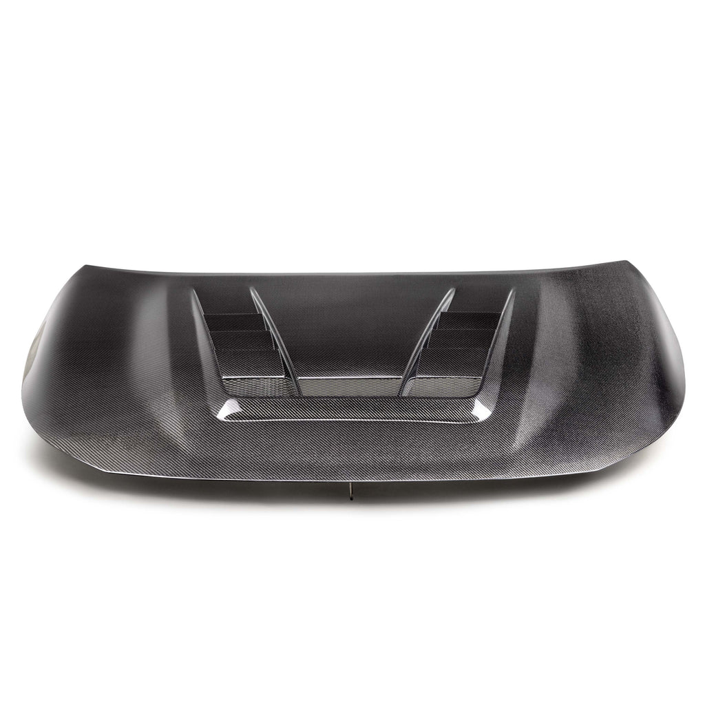 Seibon TV-Style Double-Sided Carbon Fiber Hood - 2023-2026 Toyota GR Corolla