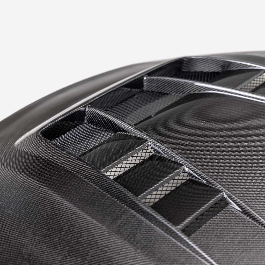 Seibon TV-Style Double-Sided Carbon Fiber Hood - 2023-2026 Toyota GR Corolla