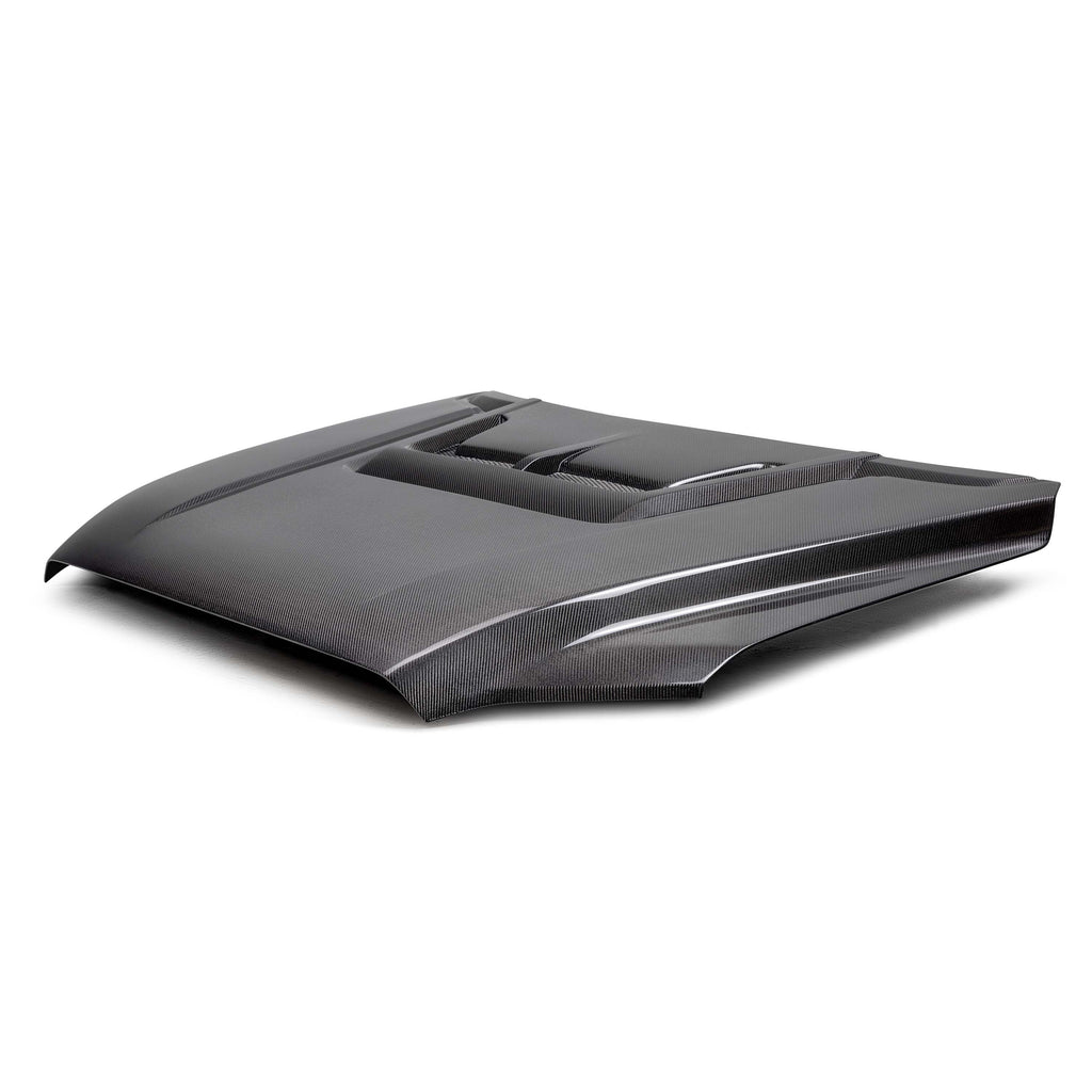 Seibon RR-Style Carbon Fiber Hood - 2022-2024 Toyota Tundra/2023-2024 Toyota Sequoia