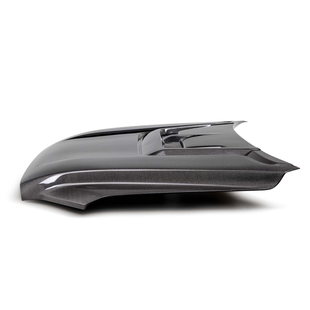 Seibon RR-Style Carbon Fiber Hood - 2022-2024 Toyota Tundra/2023-2024 Toyota Sequoia