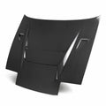 Seibon DVII-Style Carbon Fiber Hood - 1989-1994 Nissan 240SX