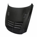 Seibon TSII-Style Carbon Fiber Hood - 1992-2000 Lexus SC300/SC400