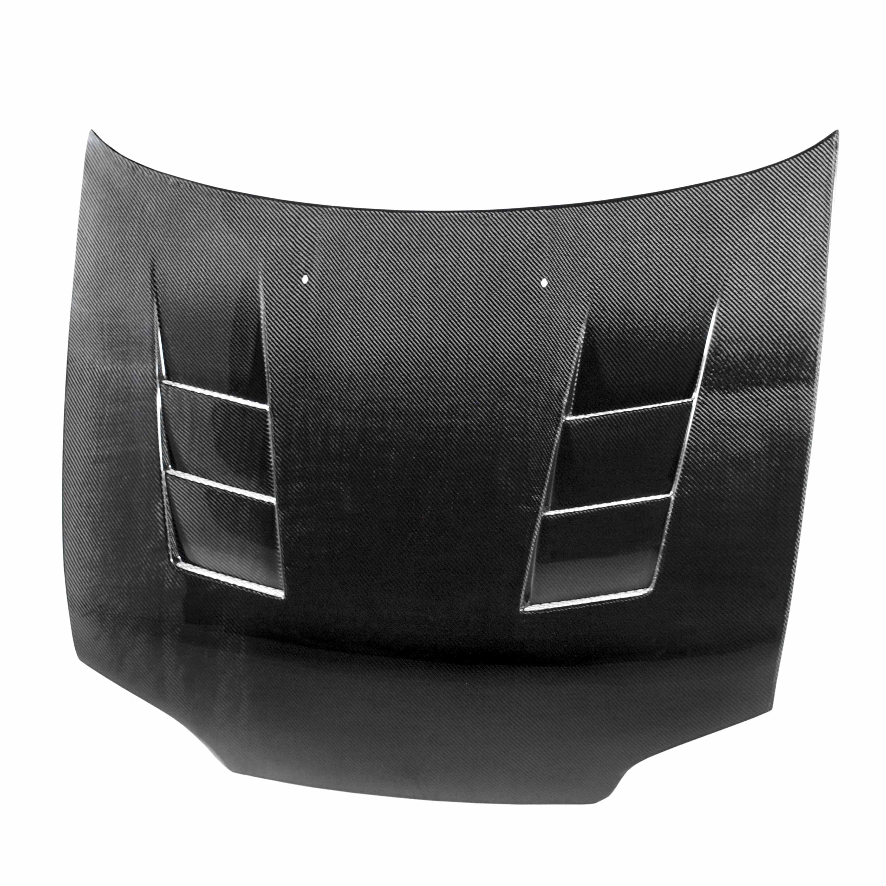 Seibon TS-Style Carbon Fiber Hood - 1992-1995 Honda Civic 2DR/3DR