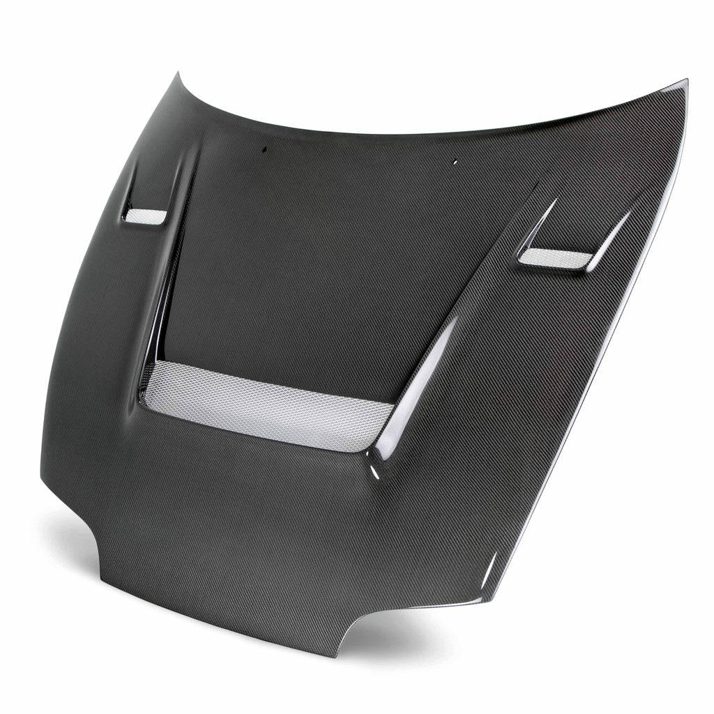 Seibon KB-Style Carbon Fiber Hood - 1993-1998 Toyota Supra