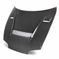 Seibon KB-Style Carbon Fiber Hood - 1993-1998 Toyota Supra