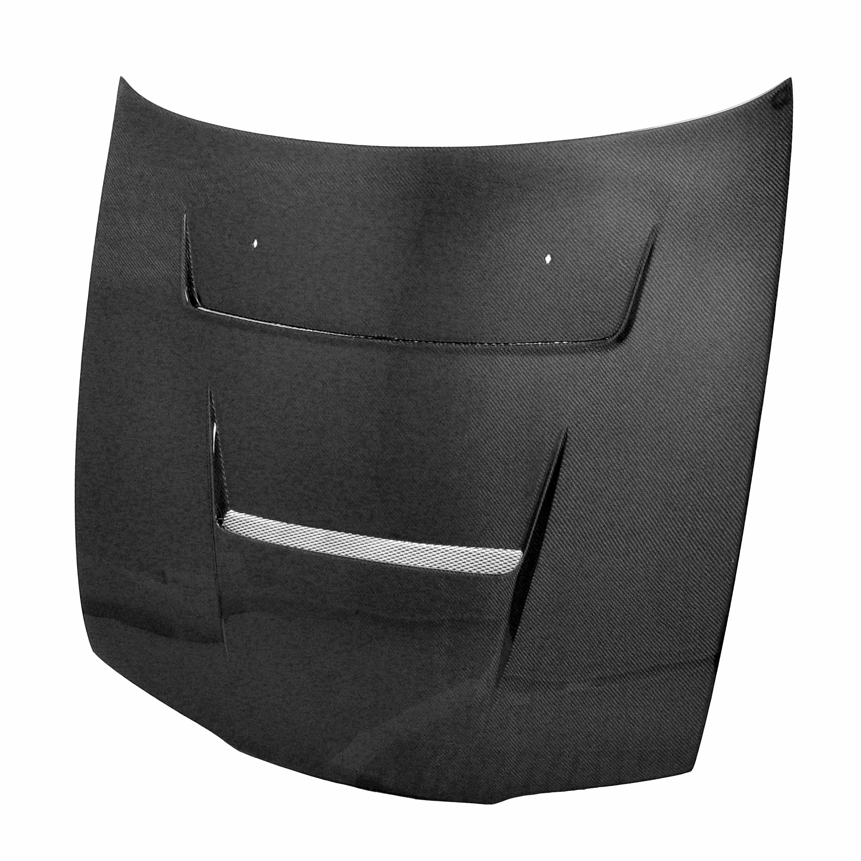 Seibon DV-Style Carbon Fiber Hood - 1995-1996 Nissan 240SX