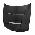 Seibon DV-Style Carbon Fiber Hood - 1997-1998 Nissan 240SX