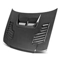 Seibon CW-Style Carbon Fiber Hood - 1998-2001 Subaru Impreza