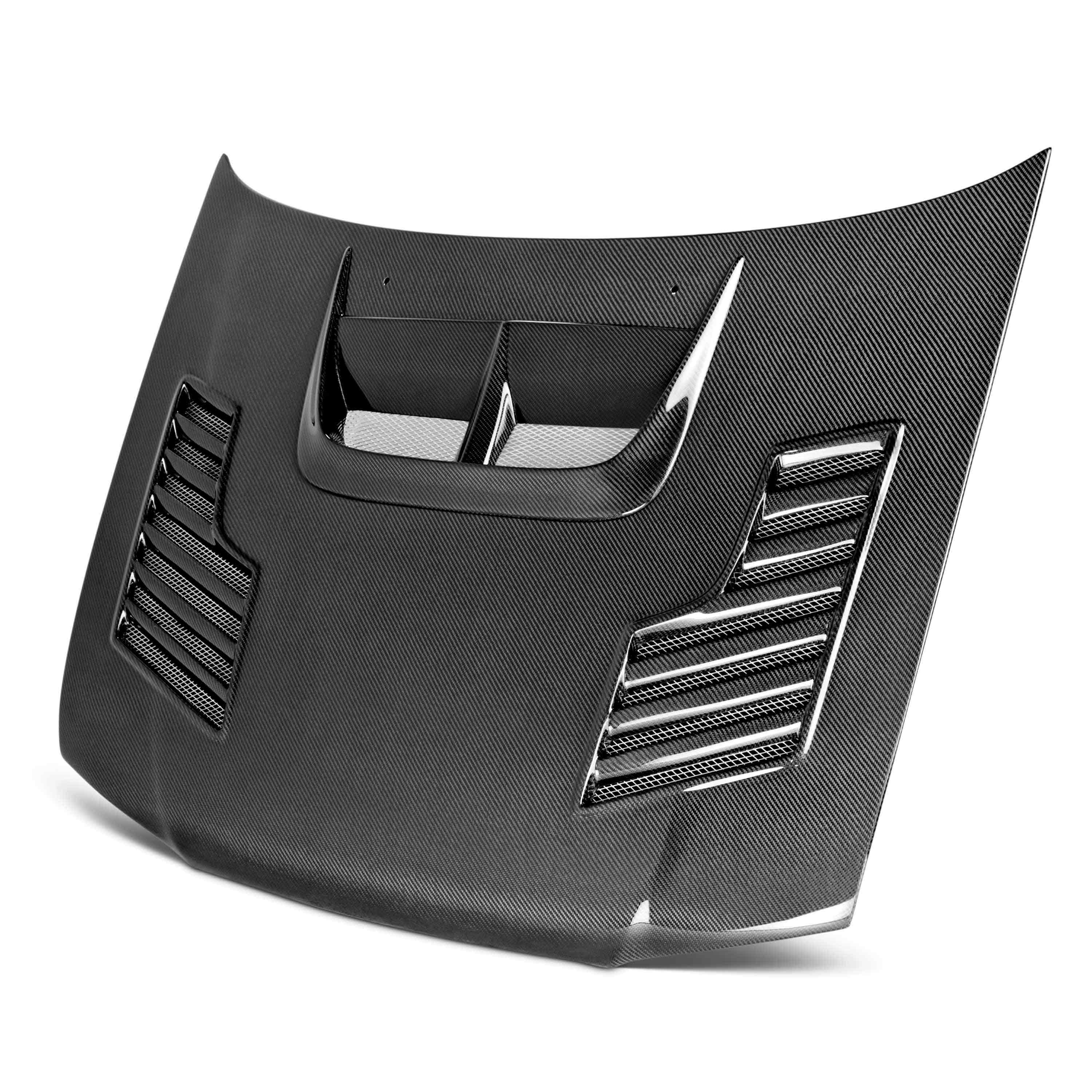 Seibon CW-Style Carbon Fiber Hood - 1998-2001 Subaru Impreza