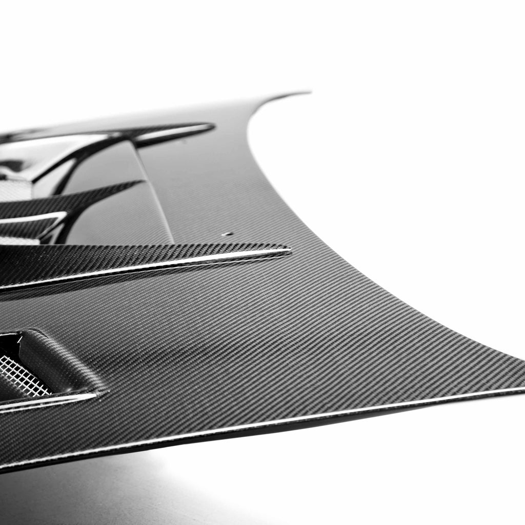 Seibon CW-Style Carbon Fiber Hood - 1998-2001 Subaru Impreza