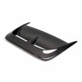 Seibon CW-Style Carbon Fiber Hood Scoop - 2004-2005 Subaru Impreza/WRX (Only Fits OEM Hoods)