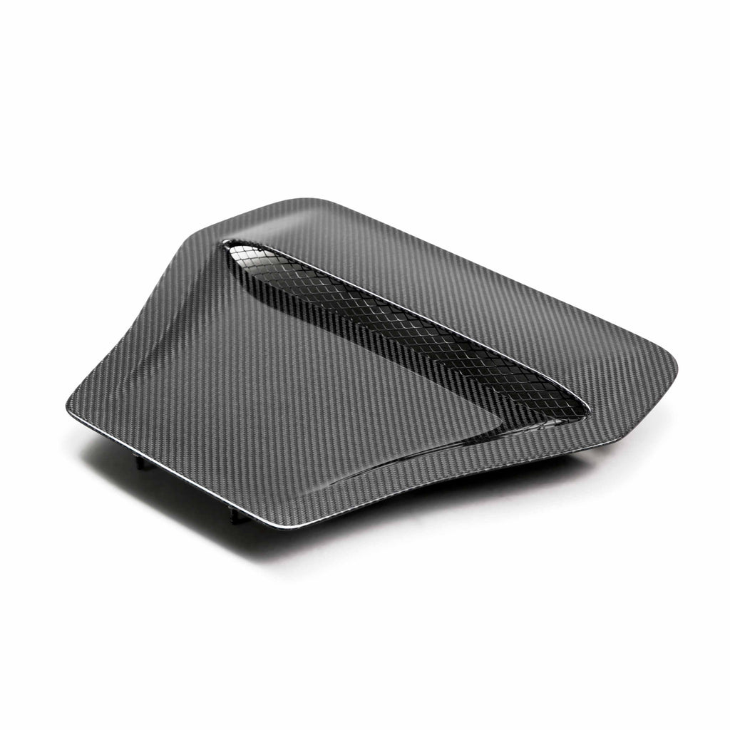 Seibon OEM-Style Carbon Fiber Hood Scoop - 2017-2021 Honda Civic Type R