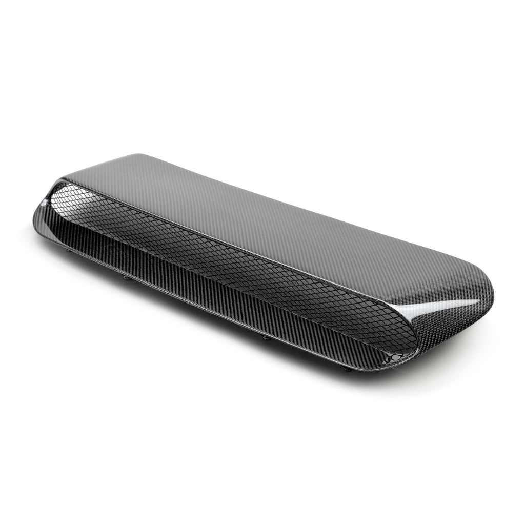 Seibon H-Style Carbon Fiber Hood Scoop - 2022-2024 Subaru WRX (1' Taller Than Stock Scoop)